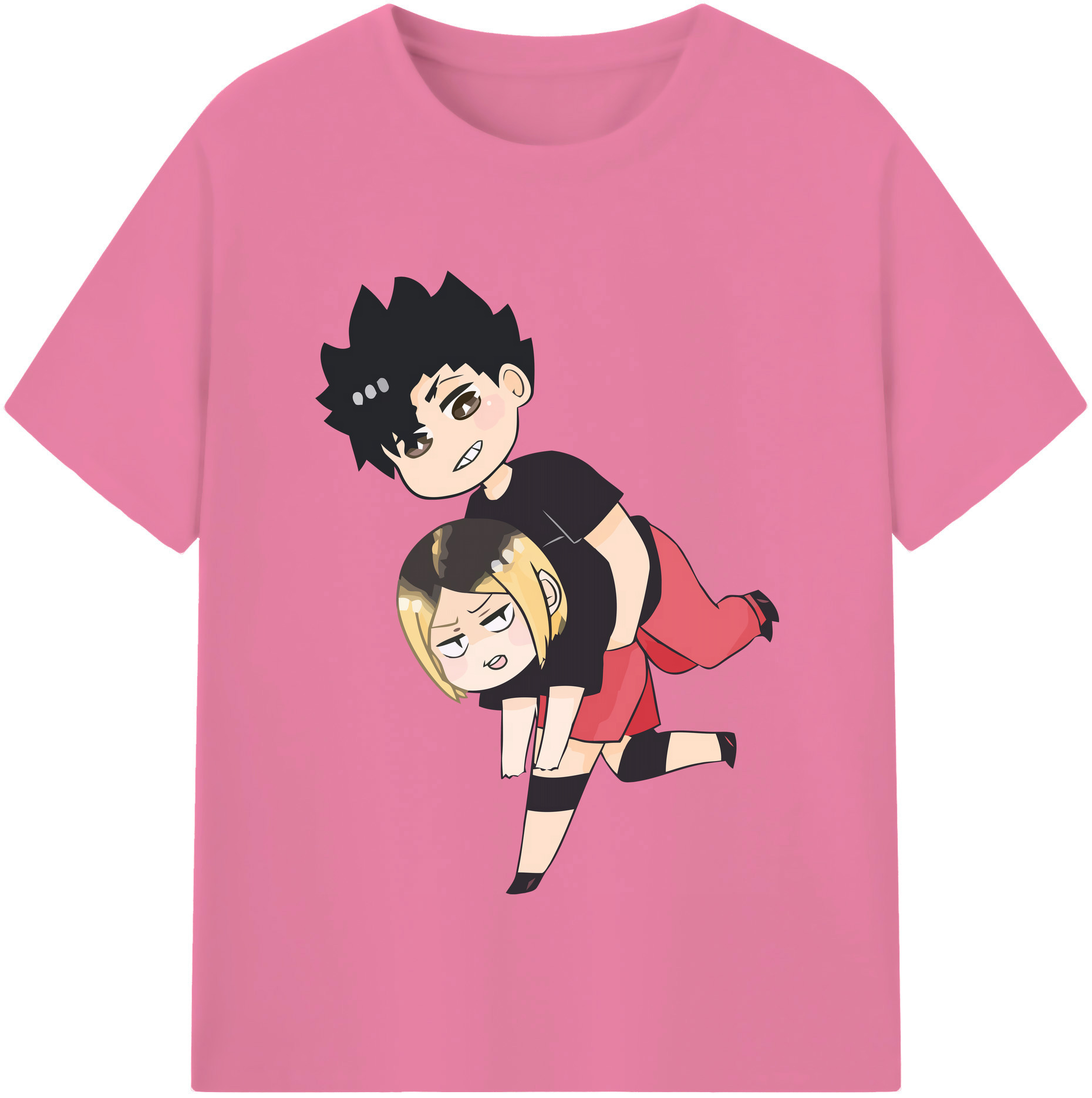 （画像用） ハイキュー!! Haikyu!! 綿100％半袖Tシャツ（フロントプリント）